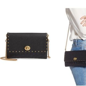 Black coach crossbody bag